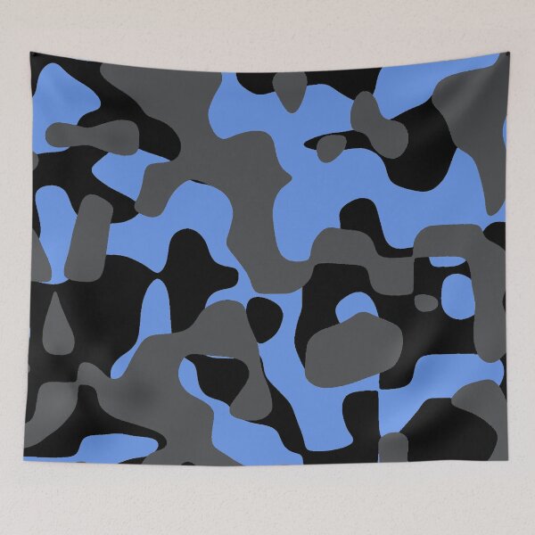 Item preview, Corn Flower Blue Camo Pattern designed and sold by NexusArts.