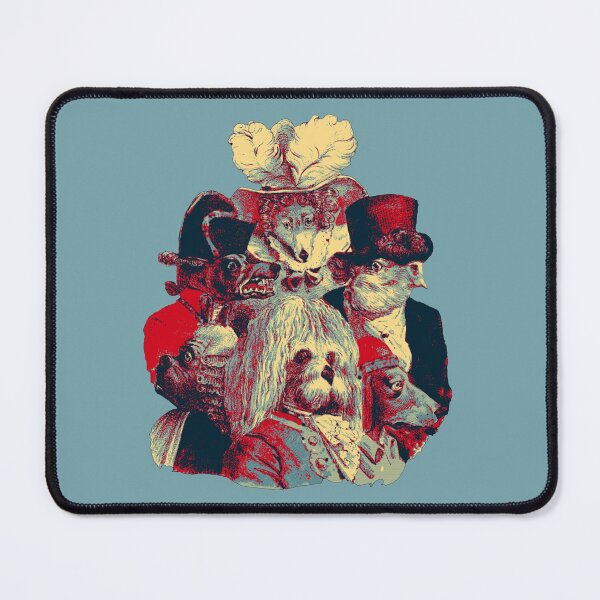 Item preview, Les Chiens Coiffés (The Hair-Dressed Dogs) poster designed and sold by SolidEarthArt.