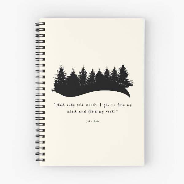 Item preview, “And into the woods I go, to lose my mind and find my soul.”  designed and sold by SaraTug.