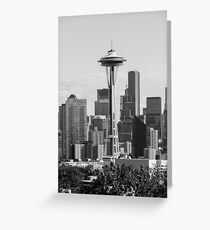 Downtown Seattle Greeting Card