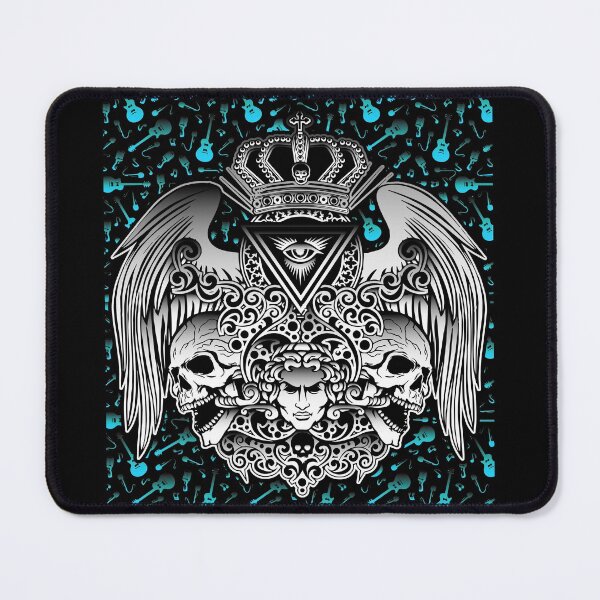 Item preview, Crow Music Guitar | Note Skull Dark Cool  designed and sold by Segobia.