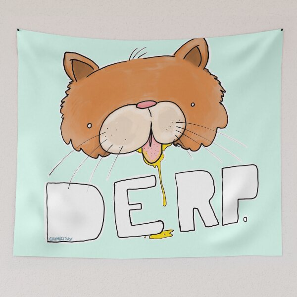 Item preview, Derp floof designed and sold by crumblytoast.