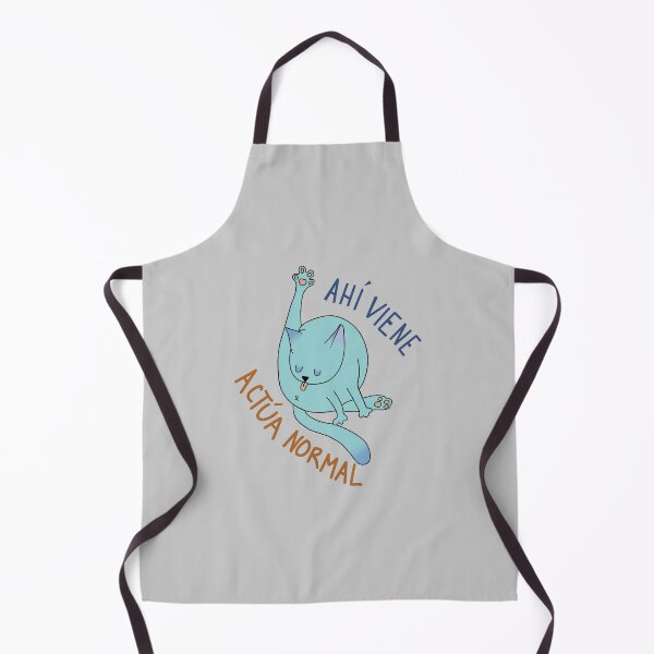 Item preview, Blue cat here he comes he acts normal designed and sold by karloatl.