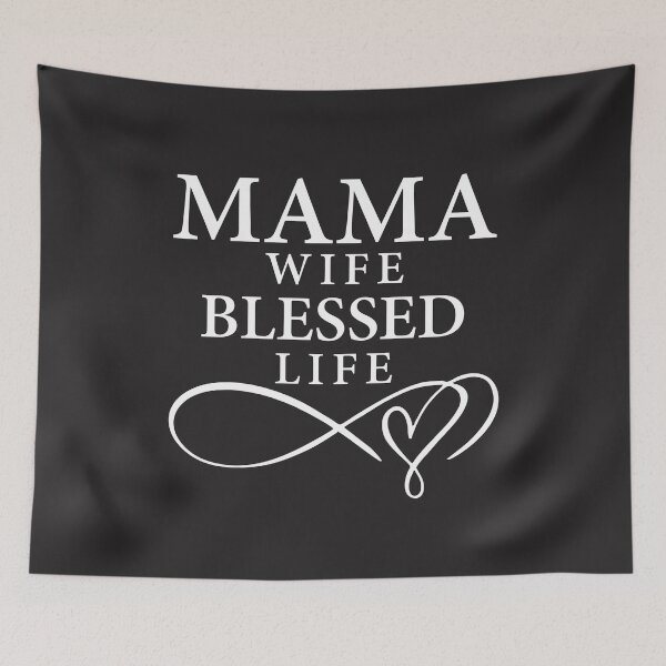Item preview, Mama Wife Blessed Life Life - Mom designed and sold by cidolopez.
