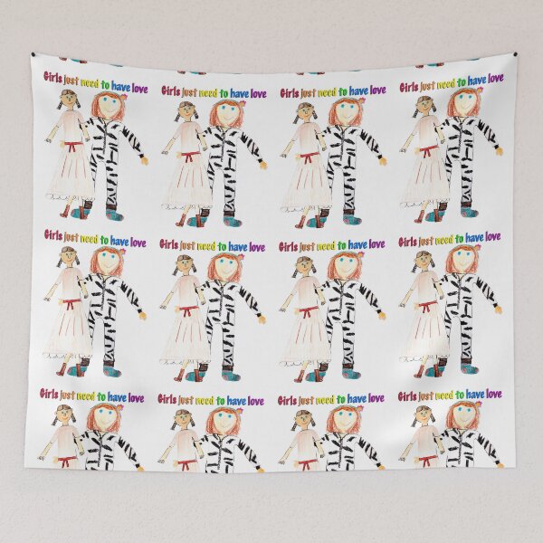 Item preview, Girls Just Need to Have Love designed and sold by Clare Colins.
