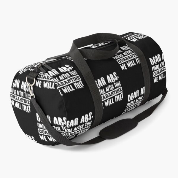 Item preview, Dear Abs, Maybe After This Quarantine We Will Meet, Funny Gym Workout saying designed and sold by Usoubmaster.