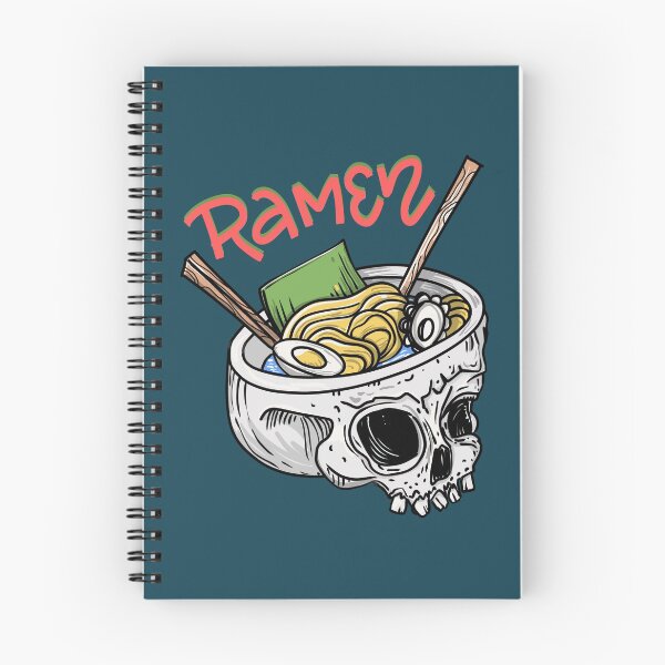 Item preview, Kawaii Japanese Anime Skeleton Ramen For Japanese Food Lovers designed and sold by SweetbeStore.
