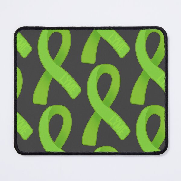 Item preview, Lyme Disease Awareness Ribbon designed and sold by karolinadoesart.