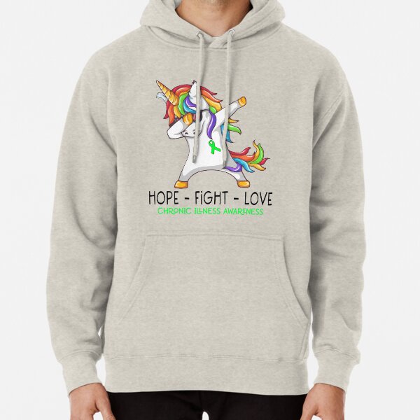 Item preview, Hope Fight Love Chronic Illness Awareness designed and sold by Brad-FI.