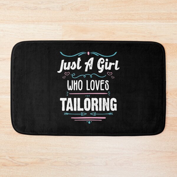 Item preview, Just A Girl Who Loves  Tailoring - Funny Gift Idea 2021 designed and sold by RedHive.