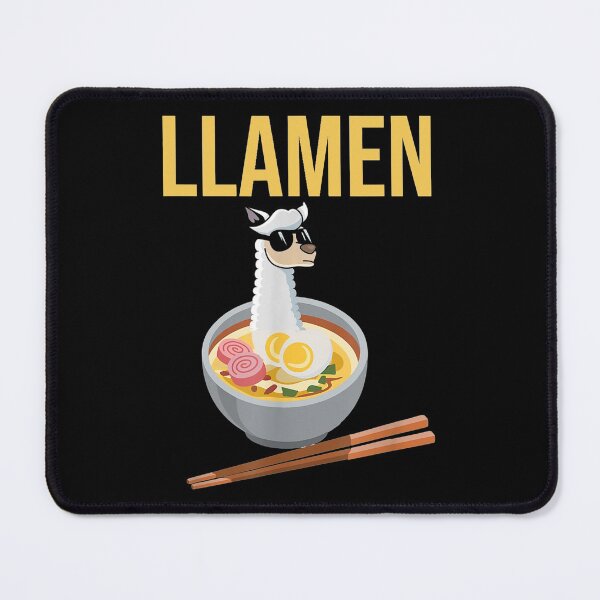 Item preview, Llamen Llama Ramen Noodle Japanese Anime Kawaii designed and sold by SweetbeStore.