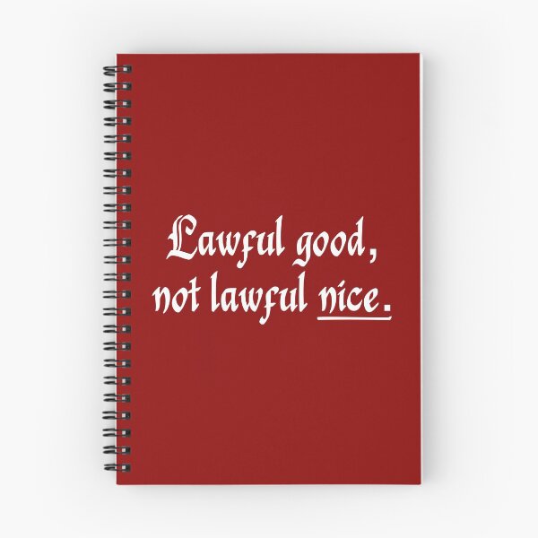Item preview, Lawful good, not lawful nice. (3) designed and sold by DotorEaon.
