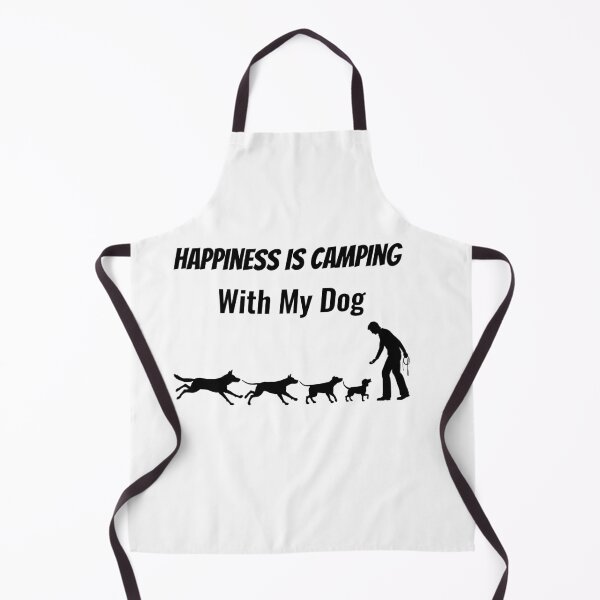 Item preview, Happiness Is Camping With My Dog designed and sold by Chanchane Store.