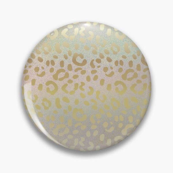Item preview, Elegant Leopard Cheetah Skin In Metallic Gold Glitter On Rainbow Gold Gradiant  designed and sold by IZiets.