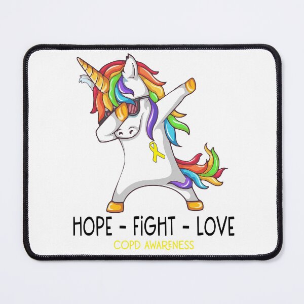 Item preview, Hope Fight Love COPD Awareness designed and sold by Brad-FI.