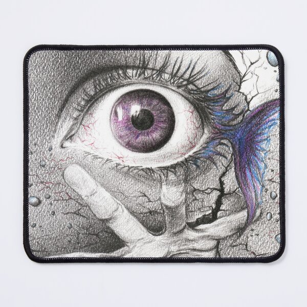 Item preview, Learn to swim | Eye and hand Surreal drawing designed and sold by edrawings38.