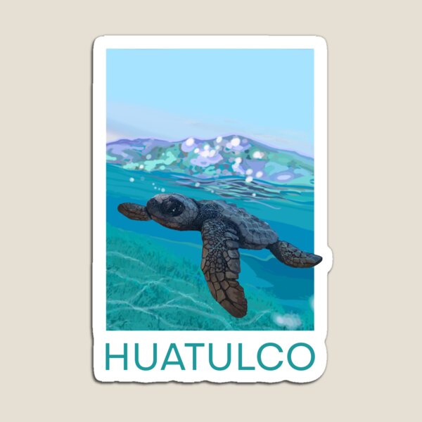 Item preview, BAHÍAS DE HUATULCO MEXICO Turtle designed and sold by VacationCity.