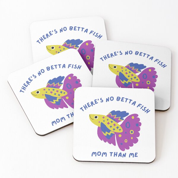 Item preview, Theres No Betta Fish Mom Than Me - Fish Lovers, Betta Fish Pet, Funny Fish Joke designed and sold by Teetee94.