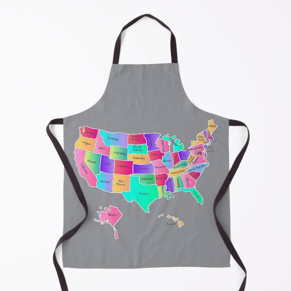Item preview, Hand drawn USA Map, handwritten state names, United States, US map designed and sold by mashmosh.