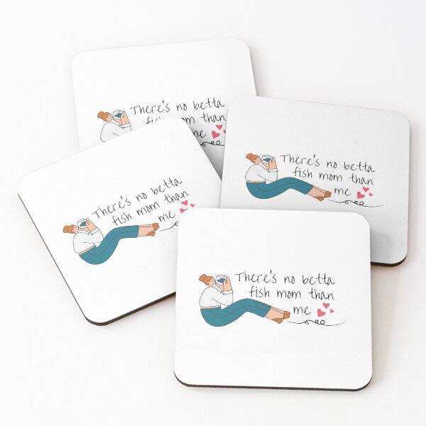 Item preview, Theres No Betta Fish Mom Than Me - Fish Lovers, Betta Fish Pet, Funny Fish Joke designed and sold by Teetee94.