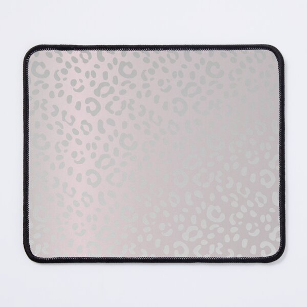 Item preview, Leopard Skin In Metallic Silver Glitter On Blush Ombre designed and sold by IZiets.