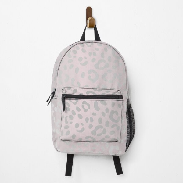 Item preview, Leopard Skin In Metallic Silver Glitter On Blush Ombre designed and sold by IZiets.