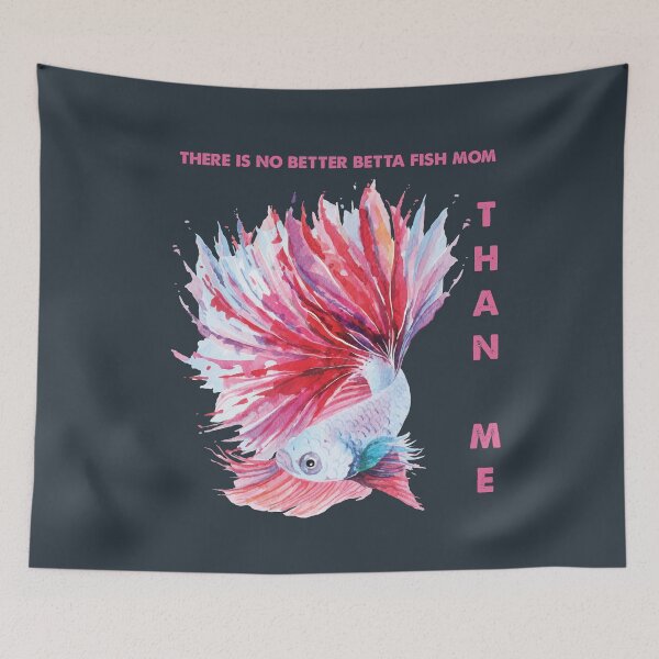 Item preview, There Is No Betta Fish Mom Than Me designed and sold by urban-color.
