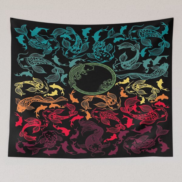 Item preview, Koi Fish Aquatic Spectrum designed and sold by TheWildFlix.