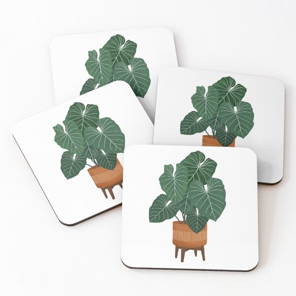 Item preview, Colocasia Plant Illustration designed and sold by Ana Moguš.