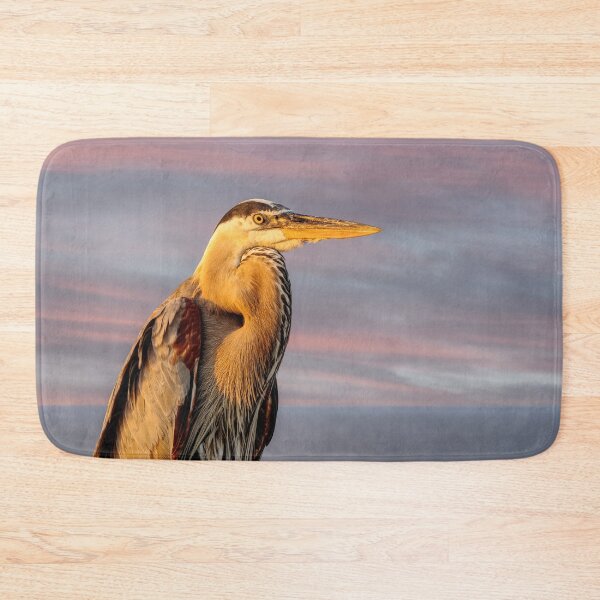 Item preview, Great Blue Heron In Golden Light designed and sold by mljdwhite.