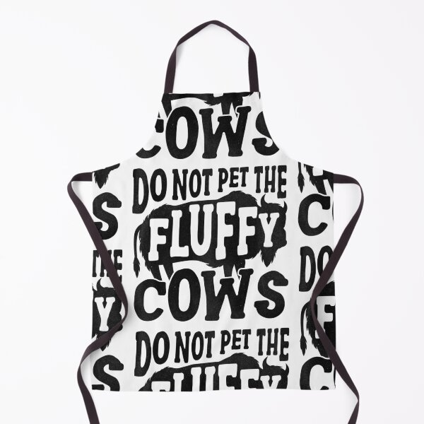 Item preview, Do not pet the fluffy Cows - bison designed and sold by 99vectors.