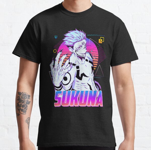 Sukuna - Arte retro Camiseta clásica