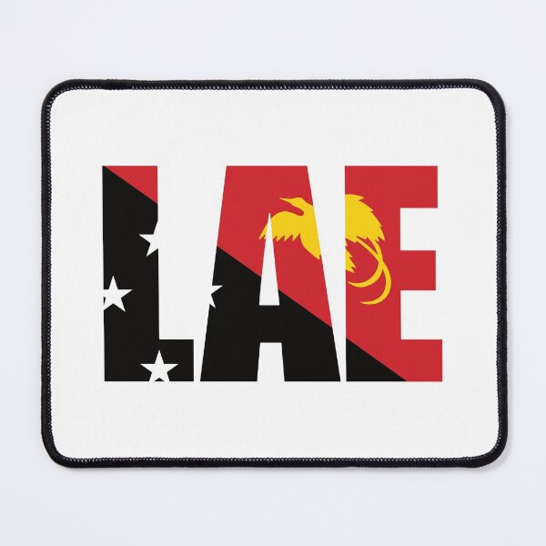 Item preview, LAE with Papua New Guinea Flag designed and sold by PNG-pikinini.