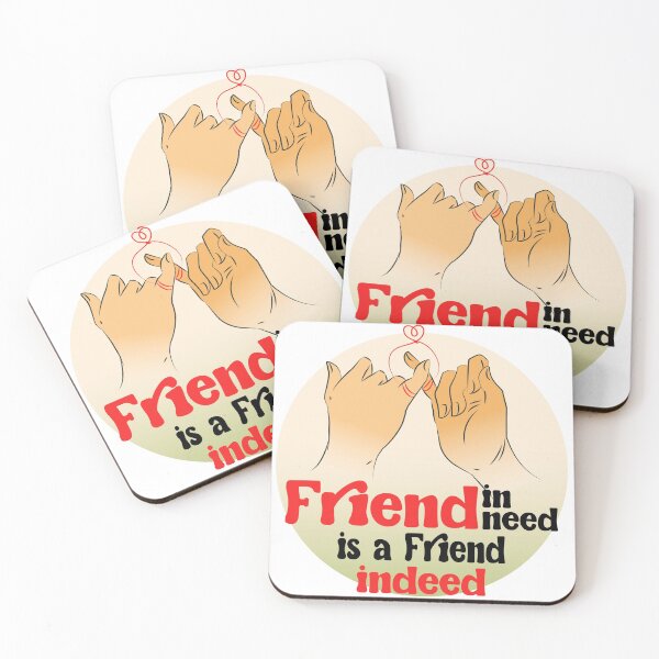Item preview, A Friend in need is a Friend Indeed - girls clique - Best Friends Forever designed and sold by 99vectors.