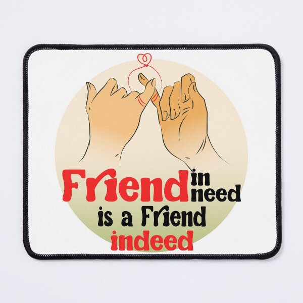 Item preview, A Friend in need is a Friend Indeed - girls clique - Best Friends Forever designed and sold by 99vectors.