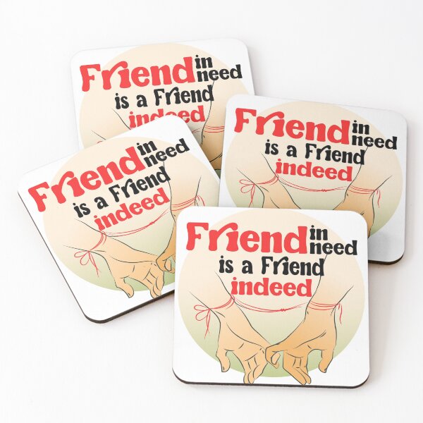 Item preview, Friend in need is a Friend Indeed - girls clique - Best Friends Forever designed and sold by 99vectors.