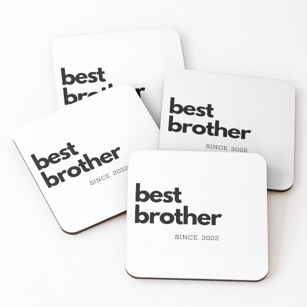 Artikelvorschau, Bester Bruder seit 2022 |Brudergeschenk entworfen und verkauft von Sandeaux Designs.