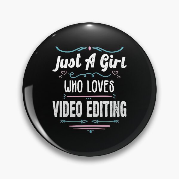 Item preview, Just A Girl Who Loves Video Editing- Funny Gift Idea For Video Editors  2021 designed and sold by RedHive.