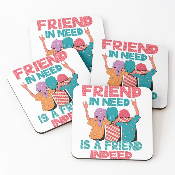Item preview, Friend in need is a Friend Indeed - girls clique - Best Friends Forever designed and sold by 99vectors.