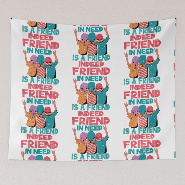 Item preview, Friend in need is a Friend Indeed - girls clique - Best Friends Forever designed and sold by 99vectors.