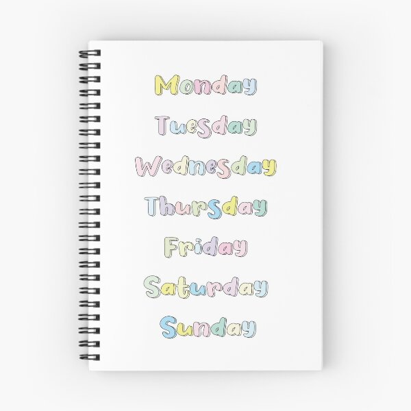 Item preview, Days of the week pack for bullet journaling /planner designed and sold by faithinkindness.