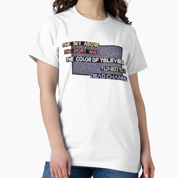 Vista previa del artículo con la obra «Colección Neuromancer - "A Dead Channel"», diseñado y vendido por U-Pixel.