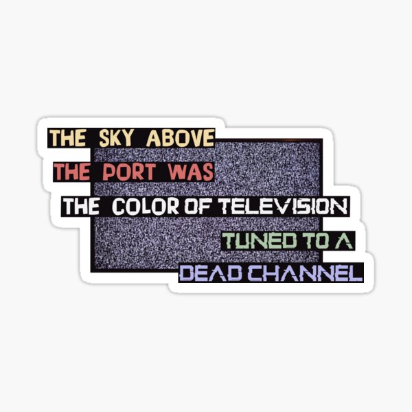 Item preview, Neuromancer Collection - "A Dead Channel" designed and sold by U-Pixel.