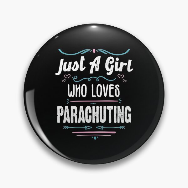 Item preview, Just A Girl Who Loves Parachuting- Funny Gift Idea For Parachuting Lovers 2021 designed and sold by RedHive.