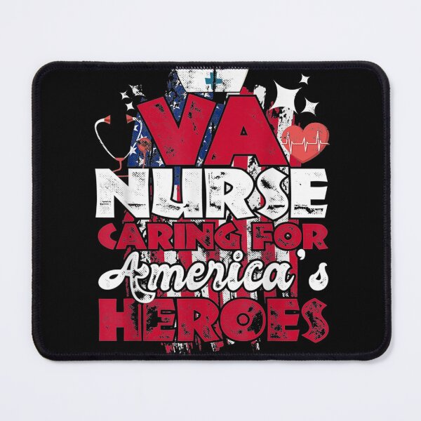 Item preview, VA Nurse Caring For Americas Heroes Gift, Nurse Hero Shirt, Nurses Are Superheroes T-shirt, Matching Nurse T-shirt, Cute Nurse Gift, Nurse Week T-Shirt designed and sold by Kelly8440.