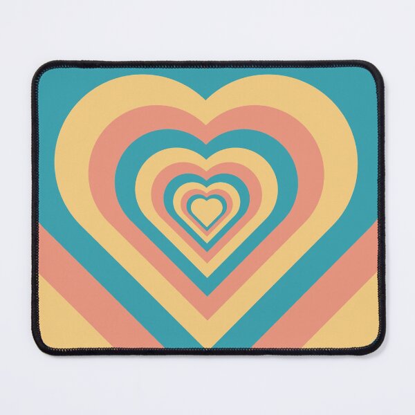Item preview, 80s Retro Vintage Heart Pattern designed and sold by ind3finite.