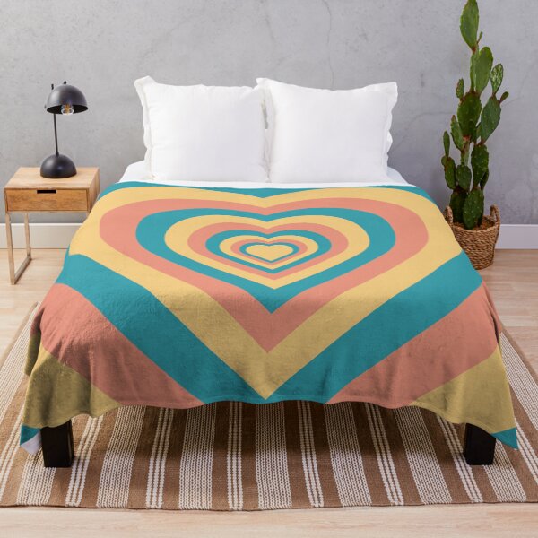 Item preview, 80s Retro Vintage Heart Pattern designed and sold by ind3finite.