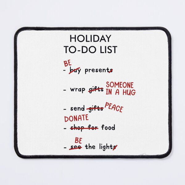 Item preview, Holiday List designed and sold by mpmi0801.