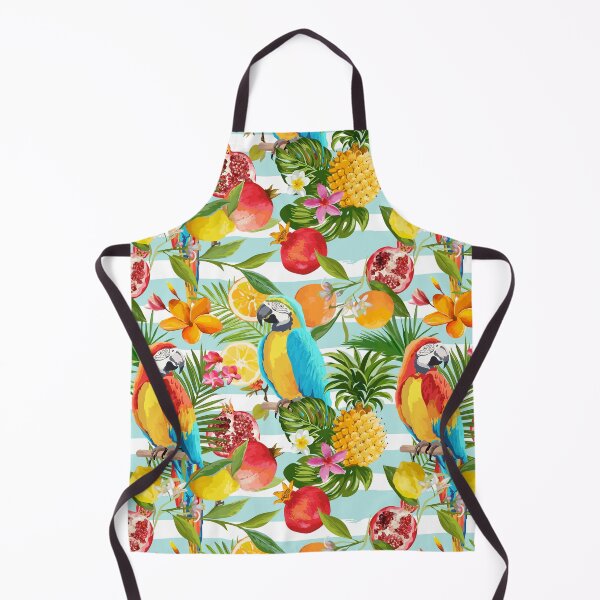 Item preview, Hawaiian Tropical Summer Paradise Pineapple Parrots designed and sold by Ross-Sergey.