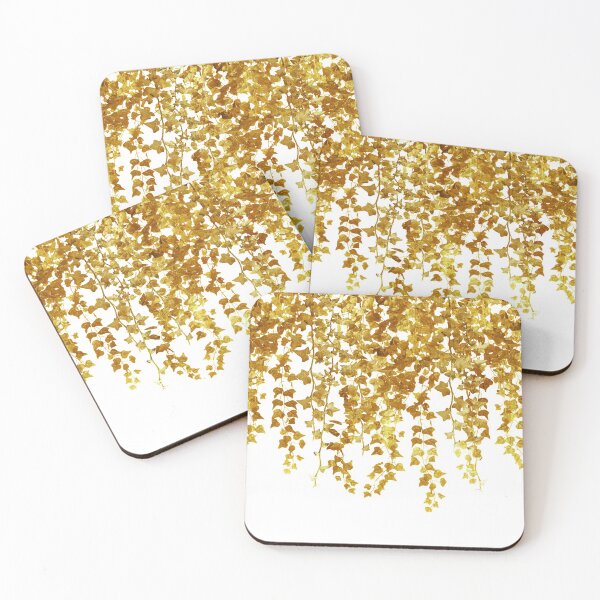 Item preview, Ivy Hanging Vines Mustard Yellow designed and sold by GlowinUp Shop.